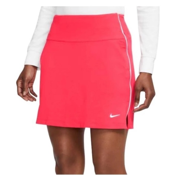 Nike Red Dri Fit Athletic Tennis Golf Skirt  XS Built In Shorts - Picture 1 of 7